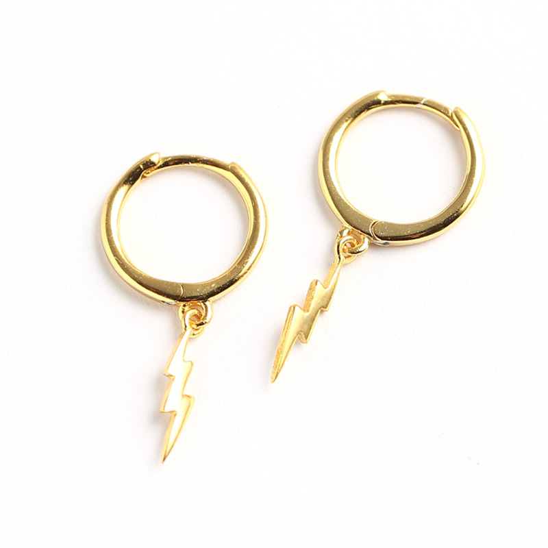 European Light Luxury S925 Silver INS Style Minimalist Diamond-Set Rhombus Hoop Earrings Silver Jewelry