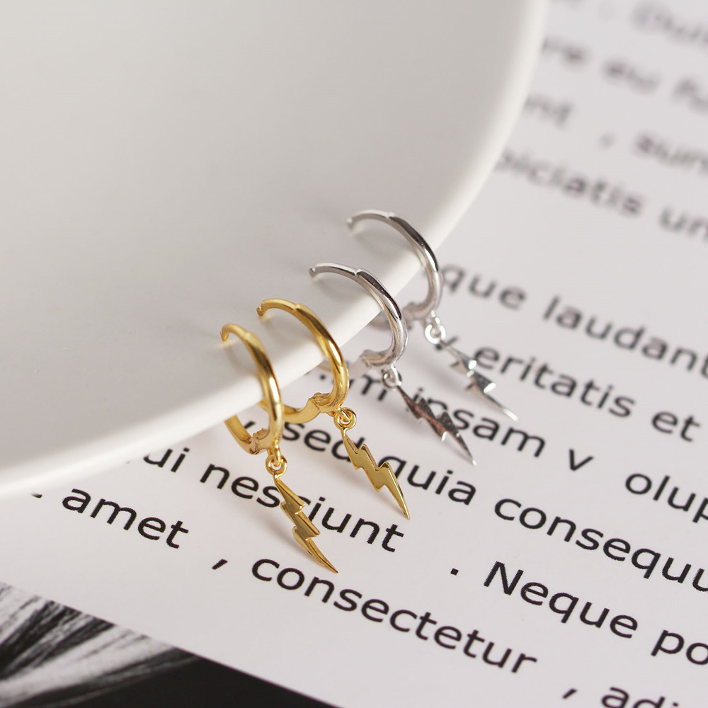 European Light Luxury S925 Silver INS Style Minimalist Diamond-Set Rhombus Hoop Earrings Silver Jewelry - Image 5