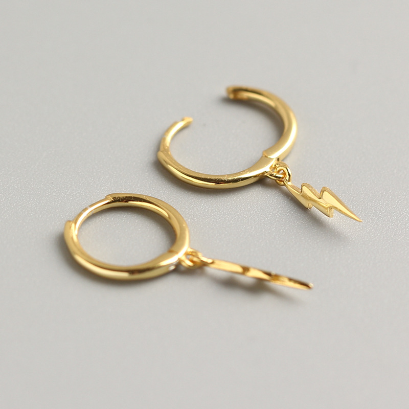 European Light Luxury S925 Silver INS Style Minimalist Diamond-Set Rhombus Hoop Earrings Silver Jewelry - Image 10