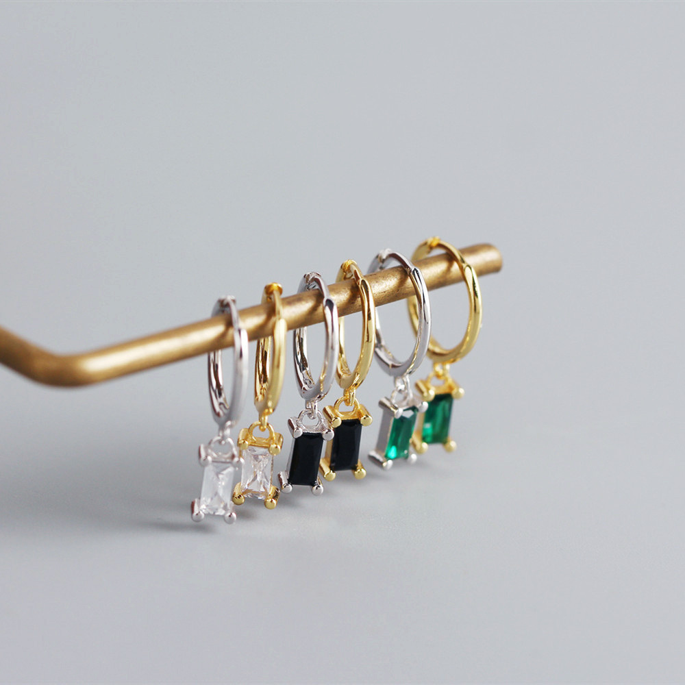 European Trendy Punk Ear Cuffs S925 Silver Round Bead Rivet Earrings Street Style Ear Cuffs - Image 11