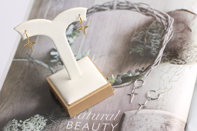 Unique S925 Silver Oval-Shaped Ear Cuffs Design Cold Metallic Style Minimalist Earrings Two-Way Wear - Image 11