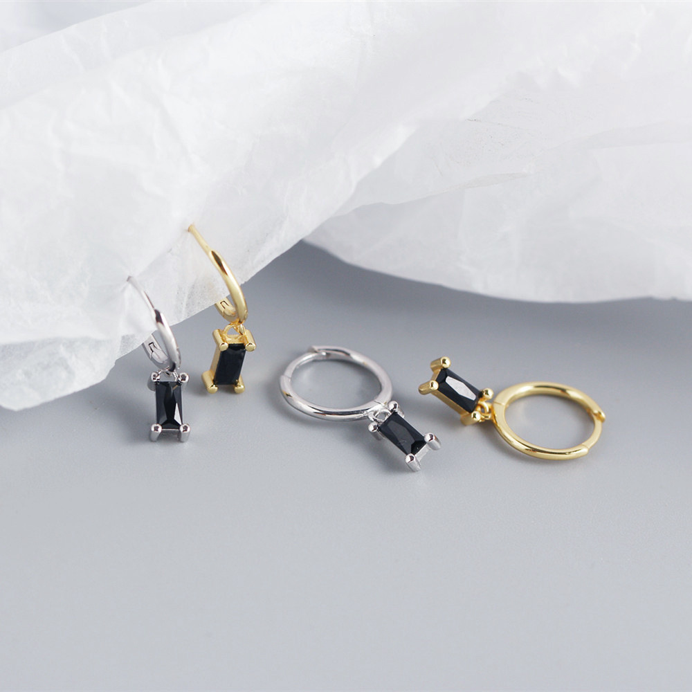 European Trendy Punk Ear Cuffs S925 Silver Round Bead Rivet Earrings Street Style Ear Cuffs - Image 16