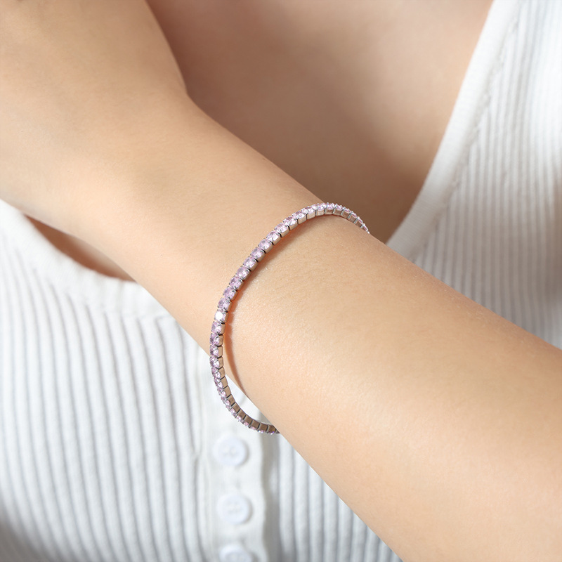 Luxe Full Zircon Design Bracelet 18K PVD Gold Plated Titanium Steel Jewelry Wholesale - Image 21