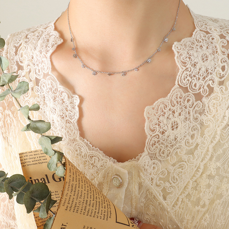 European Ins Roman Palace Style Multi-Accessory Versatile Choker Necklace 18K PVD Gold Plated Stainless Steel - Image 6