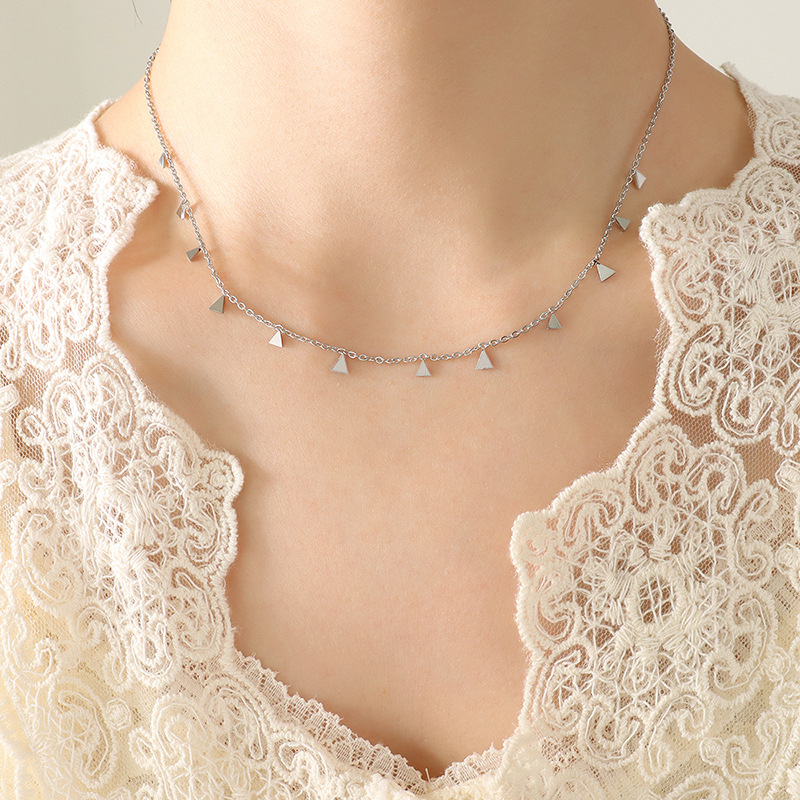 European Ins Roman Palace Style Multi-Accessory Versatile Choker Necklace 18K PVD Gold Plated Stainless Steel - Image 4