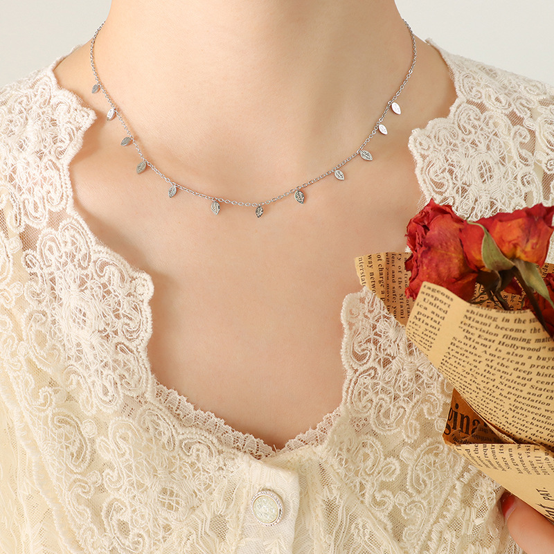 European Ins Roman Palace Style Multi-Accessory Versatile Choker Necklace 18K PVD Gold Plated Stainless Steel - Image 2