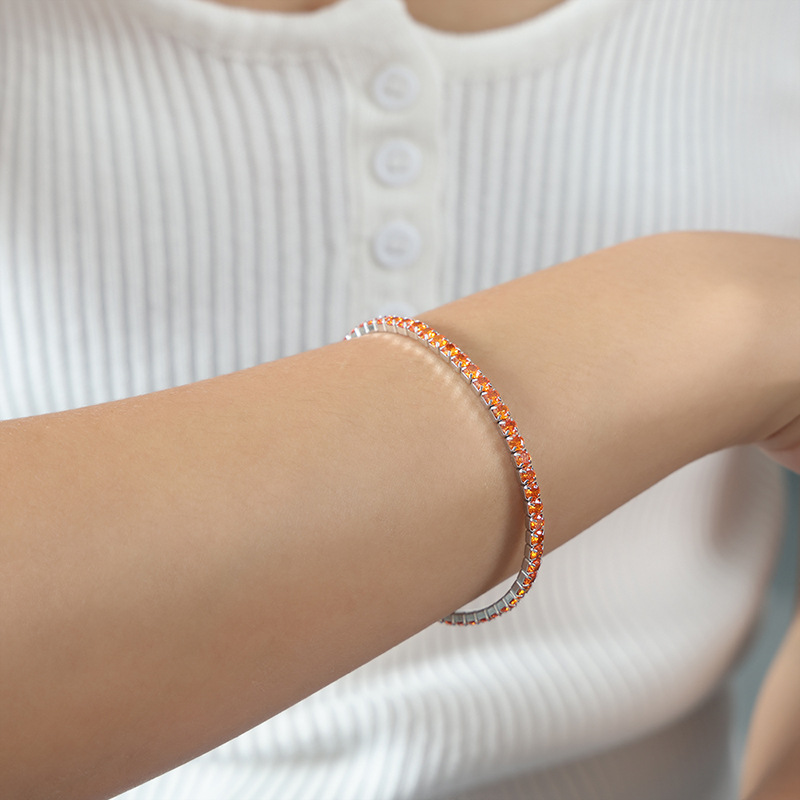 Luxe Full Zircon Design Bracelet 18K PVD Gold Plated Titanium Steel Jewelry Wholesale - Image 23