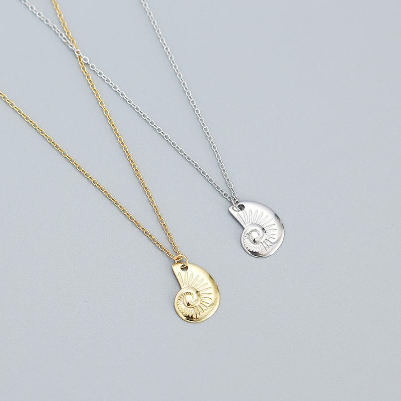Korean Style Necklace Women Pure Silver Jewelry Exquisite Simple Collarbone Chain Pendant 925 Pure Silver High Quality - Image 2