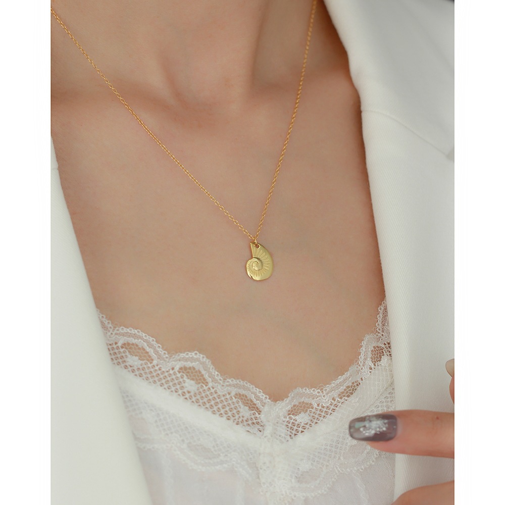 Korean Style Necklace Women Pure Silver Jewelry Exquisite Simple Collarbone Chain Pendant 925 Pure Silver High Quality - Image 7