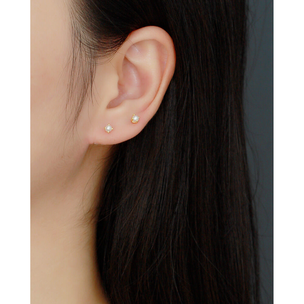 S925 Silver Best-Selling Elegant Pearl Ear Studs Women's Earrings Jewelry Decoration - Image 10