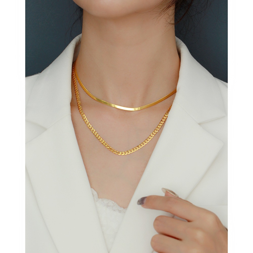 European Necklace Women Pure Silver Jewelry Exquisite Simple Collarbone Chain Pendant 925 Pure Silver High Quality - Image 8
