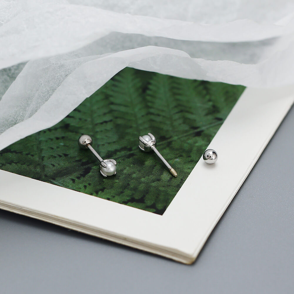 S925 Silver Best-Selling Elegant Pearl Ear Studs Women's Earrings Jewelry Decoration - Image 7