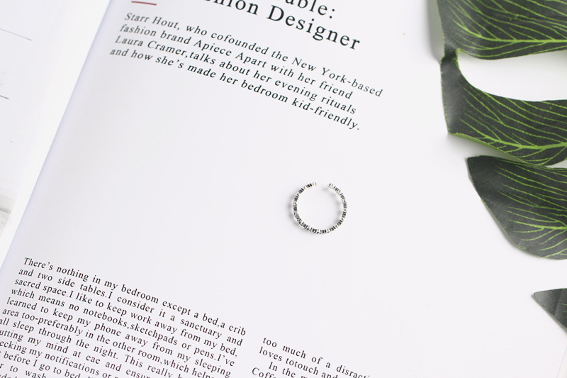 Vintage Cross Ring S925 Sterling Silver Trendy Creative Cross Index Finger Ring Open Ring - Image 7