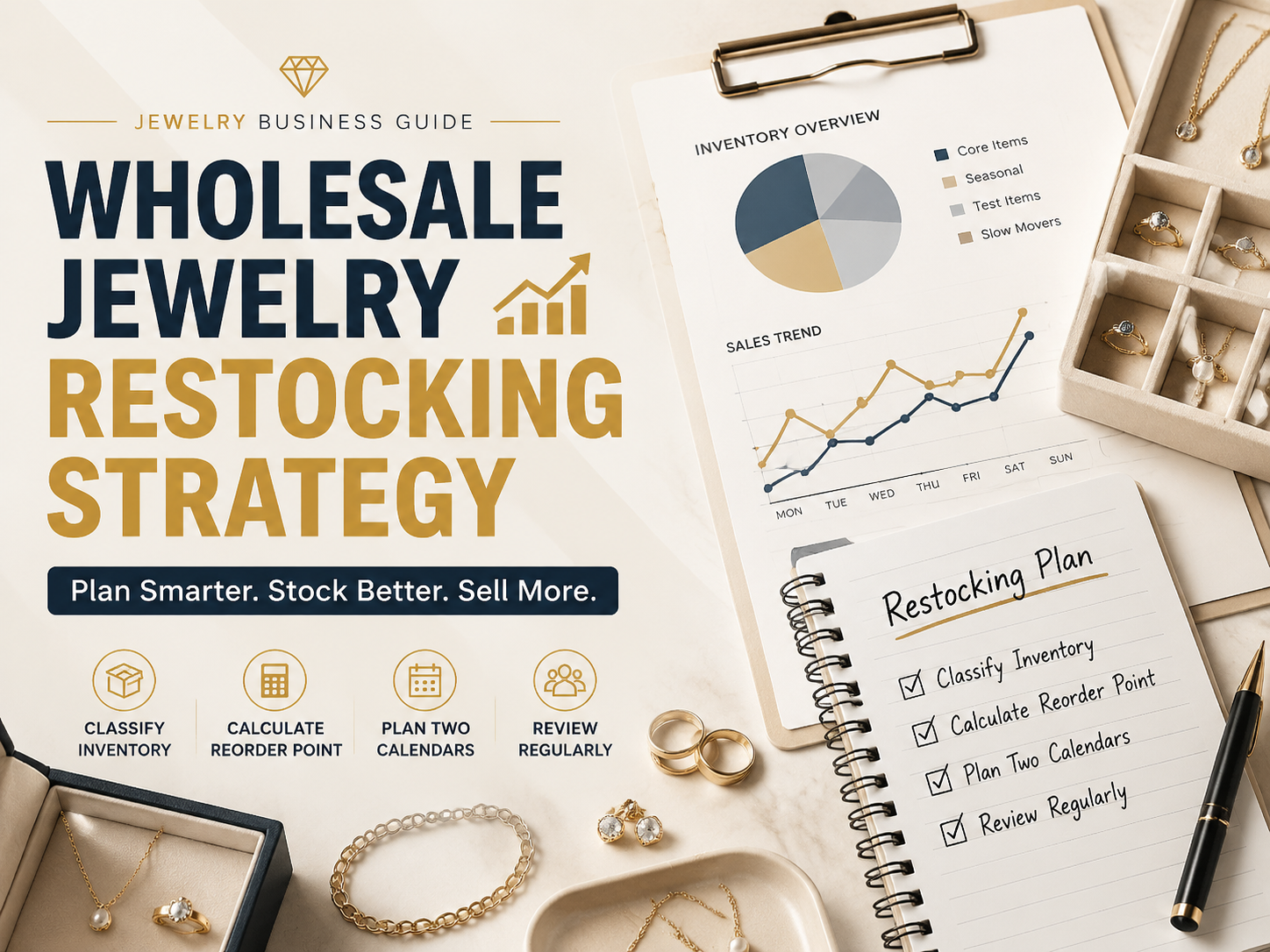 Wholesale Jewelry Inventory Restocking